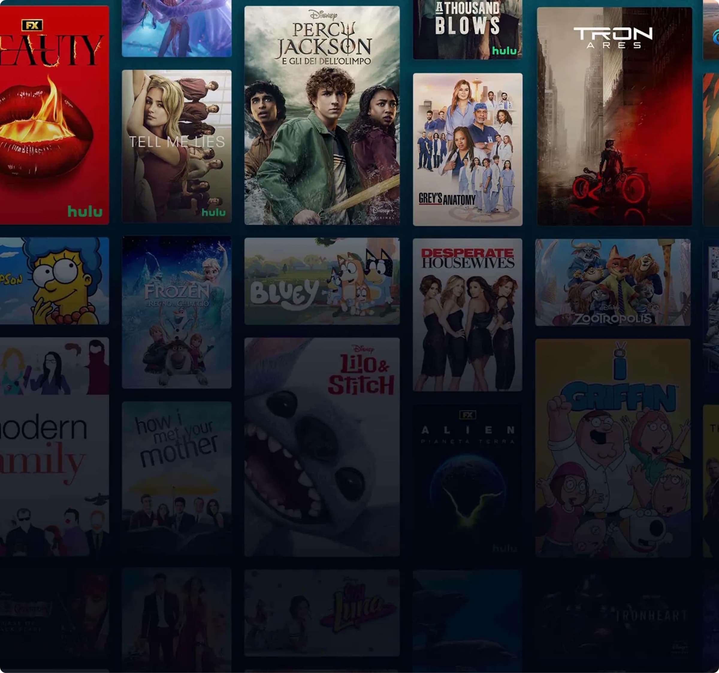 Thousands of movies and shows